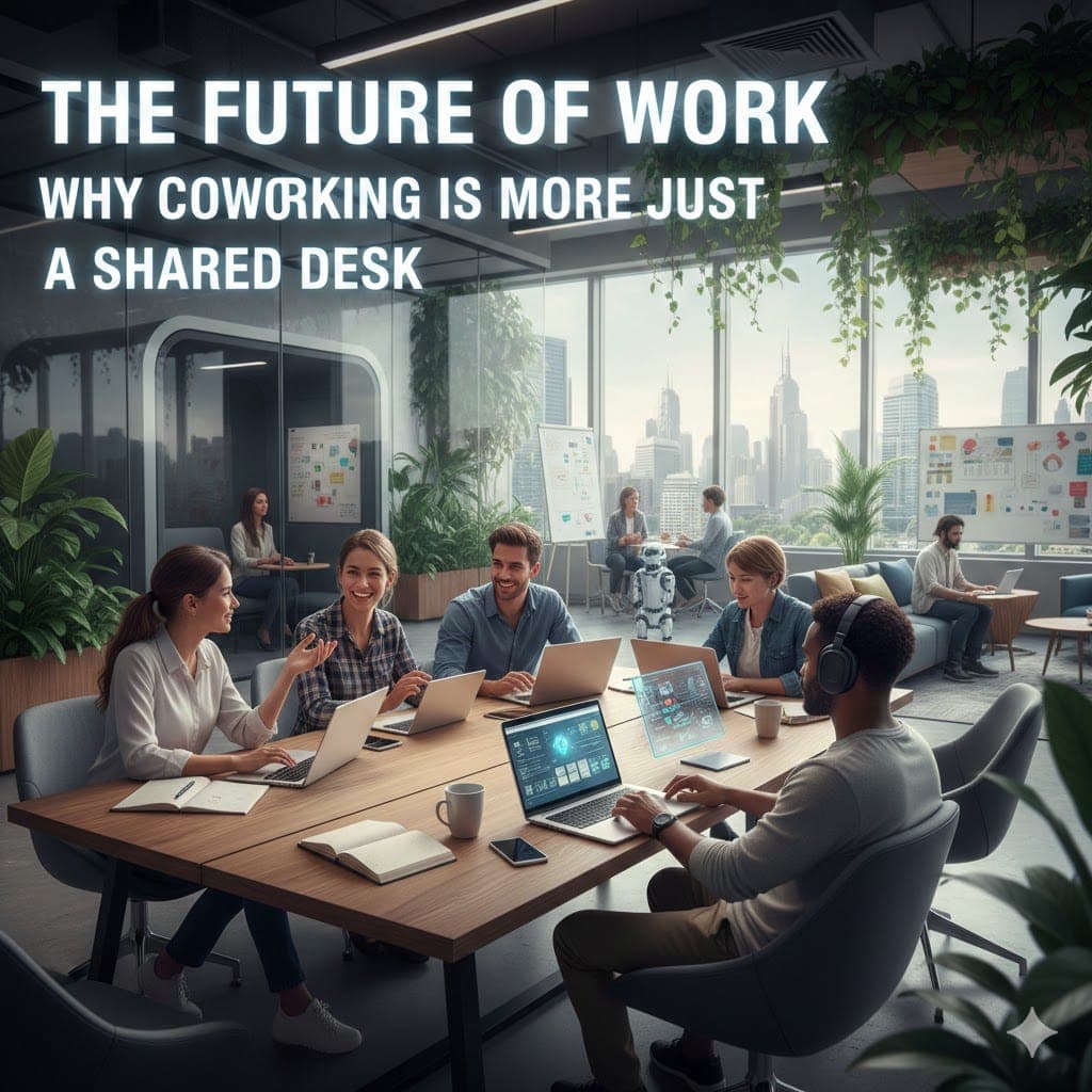 The Future of Work: Why Coworking is More Than Just a Shared Desk