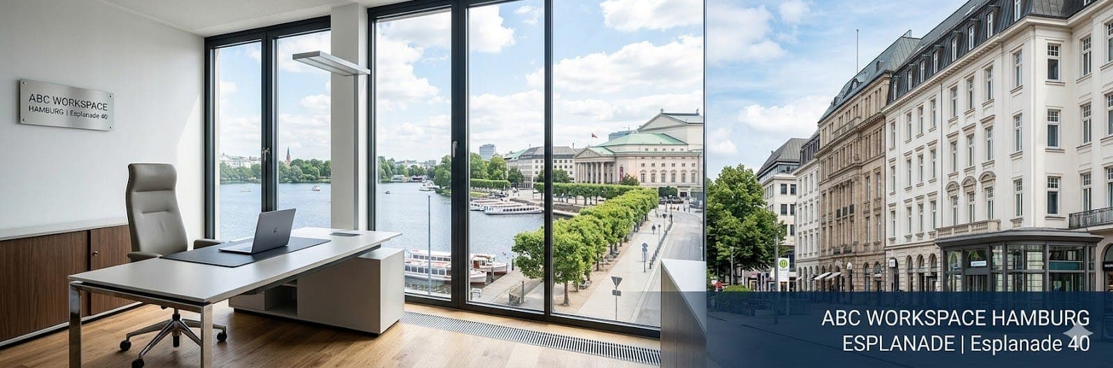 Private Office Rental Hamburg Esplanade | ABC Workspace